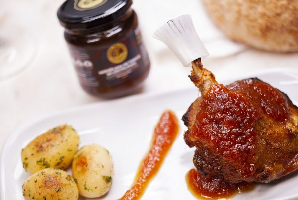 Carne con tomate al tomillo limonero